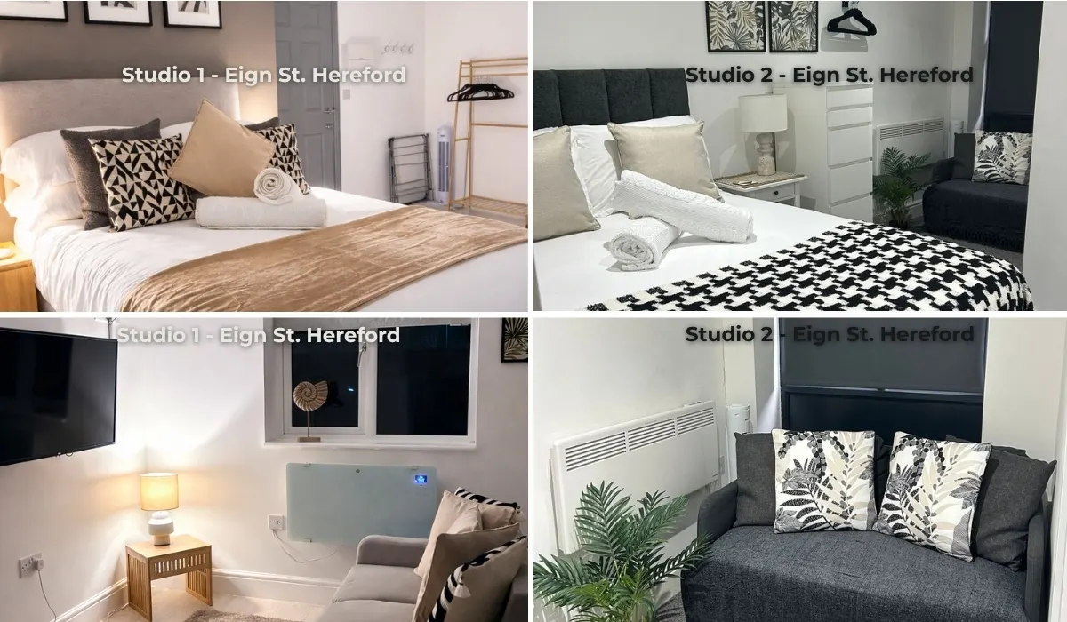 Life of luxury accommodation in Studio 1 and Studio 2 with all facilities and studio amenities.