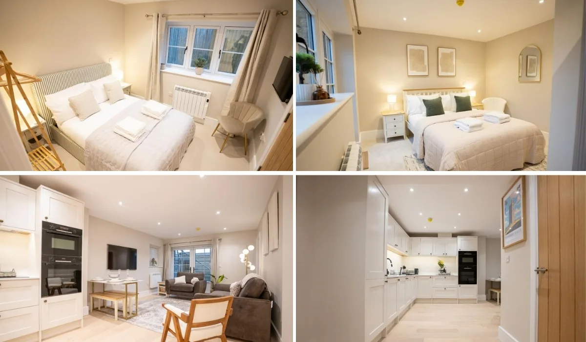 UK short term serviced apartments Broadway Cotswolds village High Street pet friendly